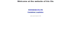 Desktop Screenshot of irisvis.nl